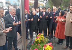 Şehit Aybüke öğretmen, kabri başında anıldı