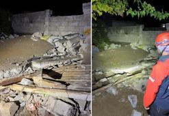 Mardin’de aşırı yağıştan müstakil ev çöktü: 2 yaralı