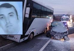 Takla atan otomobil, servis midibüsüyle çarpıştı: 1 ölü, 5 yaralı