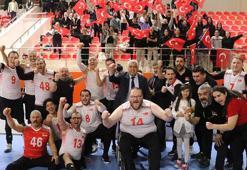 Oturarak Voleybol Erkek Milli Takımı namağlup şampiyon