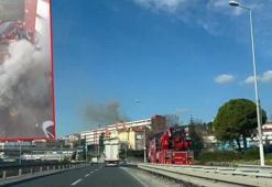 İstanbul Eğitim ve Araştırma Hastanesi'nde yangın