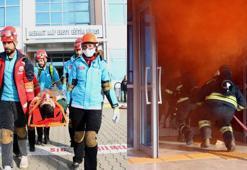 Trakya Üniversitesi'nde deprem tatbikatı