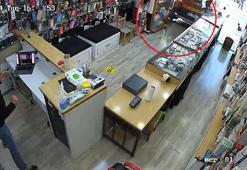 Bodrum’da otomobil, telefon mağazasına girdi