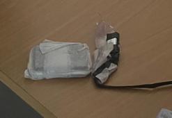 Ehliyet sınavına kameralı düzenekle girerken yakalandı