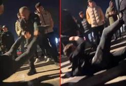 Beşiktaş'ta polise direnen şüpheli memurun elini ısırıp tekme attı