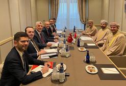 Bakan Bolat, Şimşek ve Kacır, Umman Sanayi, Ticaret ve Yatırım Teşvik Bakanı Yousef ile görüştü