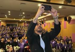 Samsunsporlu Zeki Yavru: Öğrencilerle birlikte olmaktan gurur duyuyoruz