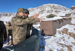 Kara Kuvvetleri Komutanı Orgeneral Bayraktaroğlu, Şırnak'ta incelemede bulundu