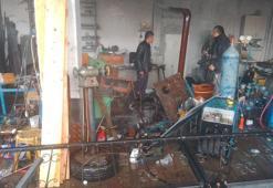 Amasya’da sobaya tiner döken stajyer 5 lise öğrencisi yaralandı