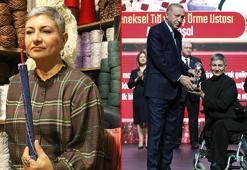 Azmiyle hayata tutundu, ödülünü Cumhurbaşkanı Erdoğan’ın elinden aldı