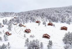 Dumanlı Tabiat Parkı'nda kış manzaraları
