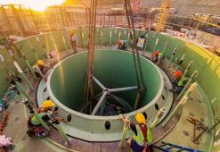 Akkuyu NGS'nin 4’üncü güç ünitesinde reaktör şaftının ana bileşenleri monte edildi
