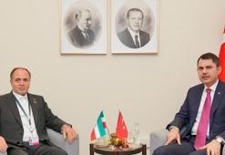 Bakan Kurum, İran Tarım Bakanı Gulam Rıza Nuri ile bir araya geldi