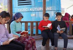 Şırnak'ta gezici kütüphane 1 yılda 3 bin öğrenciye ulaştı