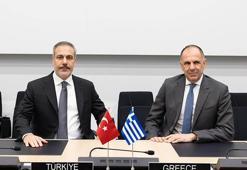 Bakan Fidan, Yunan mevkidaşı Gerapetritis ile bir araya geldi