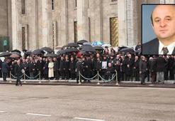 Eski Bakan Barutçu için TBMM'de tören