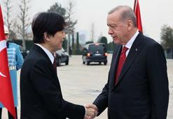 Cumhurbaşkanı Erdoğan, Japonya Veliaht Prensi Fumihito'yu kabul etti