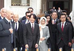 Japonya Veliaht Prens ve Prensesi, Ayasofya Camii'ni ziyaret etti
