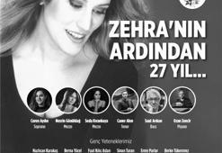 Soprano Zehra Yıldız için İKÜ’de anma konseri