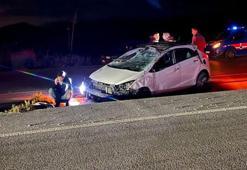 Şehit cenazesinden dönerken kazada hayatını kaybetti