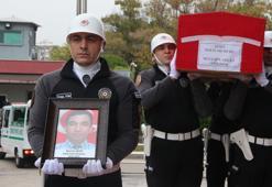 Alkollü uzman çavuşun otomobille çarptığı şehit polis, toprağa verildi