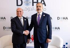 Bakan Fidan, Iraklı mevkidaşı Hüseyin ile bir araya geldi