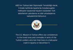 ABD Büyükelçiliği'nden taziye mesajı