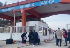 Yayladağı Hudut Kapısı'nda Suriyelilerin geçişleri sürüyor