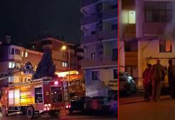 Isıtıcının üzerinde unutulan çakmak gazı patlayıp, evi yaktı