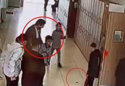 Nefes borusuna cisim kaçan öğrencisini 'Heimlich' manevrasıyla kurtardı; o anlar kamerada