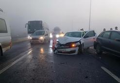 Silivri'de sis kazaya neden oldu