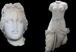 Kastamonu'da Pompeiopolis Antik Kenti'nde 2 'Afrodit' heykeli bulundu