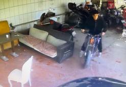 Kağıthane'de Yediemin Otoparkında film gibi hırsızlık; hem çaldı hem kaydettirdi