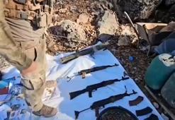 MSB: Pençe-Kilit bölgesinde silah ve mühimmat ele geçirildi