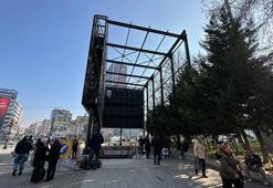 ABB'nin Güvenpark'a diktiği reklam panosu, yargıya taşındı