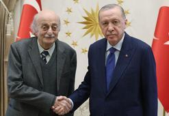 Cumhurbaşkanı Erdoğan, Lübnan'daki Dürzi lider Canbolat'ı kabul etti