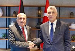 Bakan Bolat, Filistin Ulusal Ekonomi Bakanı al Amour ile görüştü