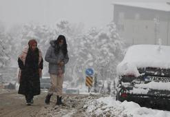 Hakkari'de kar yağışı hayatı olumsuz etkiledi