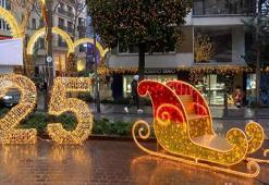 Nişantaşı sokakları yılbaşına hazır