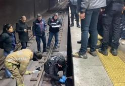 Marmaray'da raylara atlayan kişi hayatını kaybetti