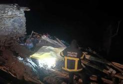 Yakınları 3 gündür haber alamıyordu, odunluğundaki göçükte ölü bulundu