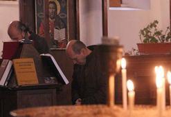 Edirne'de Bulgar Kilisesi'nde Noel ayini