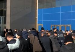 '8+1' taksi sahiplerinden İBB önünde eylem