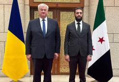 Ukrayna Dışişleri Bakanı Sybiha, Ahmed Şara ile görüştü