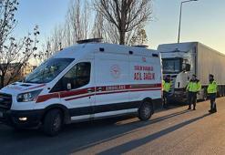 Dövülüp boynundan bıçaklanan TIR şoförü, aracıyla 30 kilometre gidip yardım istedi