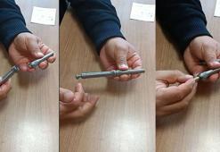 Kalem şeklinde suikast tabancası ele geçirildi