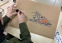 ‘Hüsnühat’ sanatı, öğrencilerin ellerinde hayat buluyor