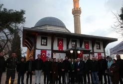 Edirne’de restorasyonu tamamlanan 5 asırlık cami ibadete açıldı