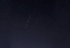 Erzincan semalarında ilginç görüntü