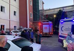 Rize'de hastane yangını; 18 hasta tahliye edildi